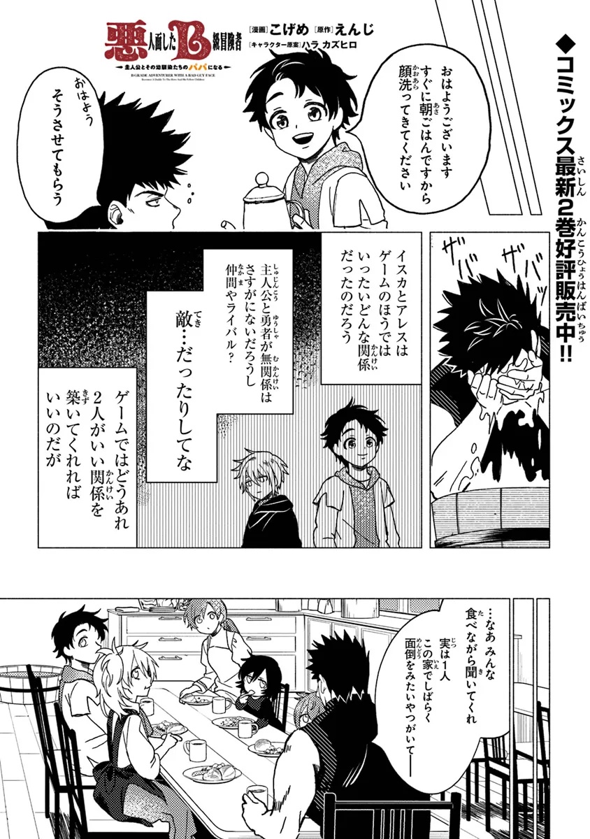 悪人面したＢ級冒険者 主人公とその幼馴染たちのパパになる 第11.2話 - Page 1