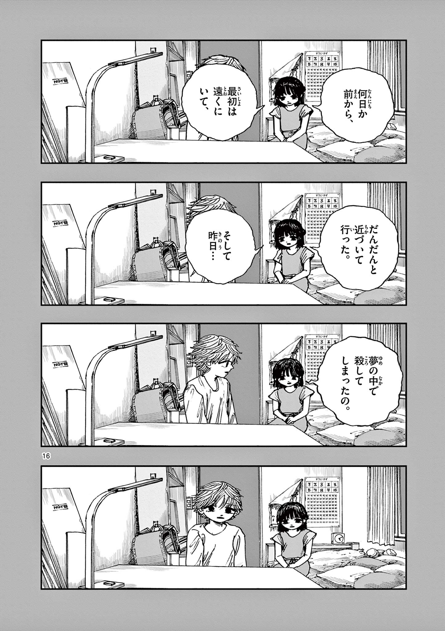 僕が死ぬだけの百物語 第86話 - Page 16