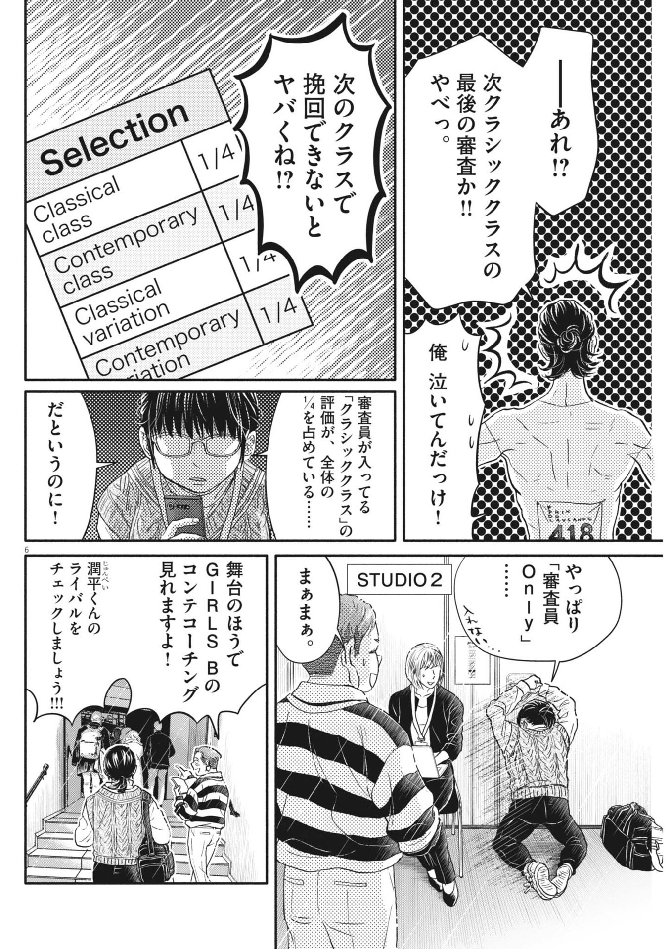 ダンス・ダンス・ダンスール 第249話 - Page 7