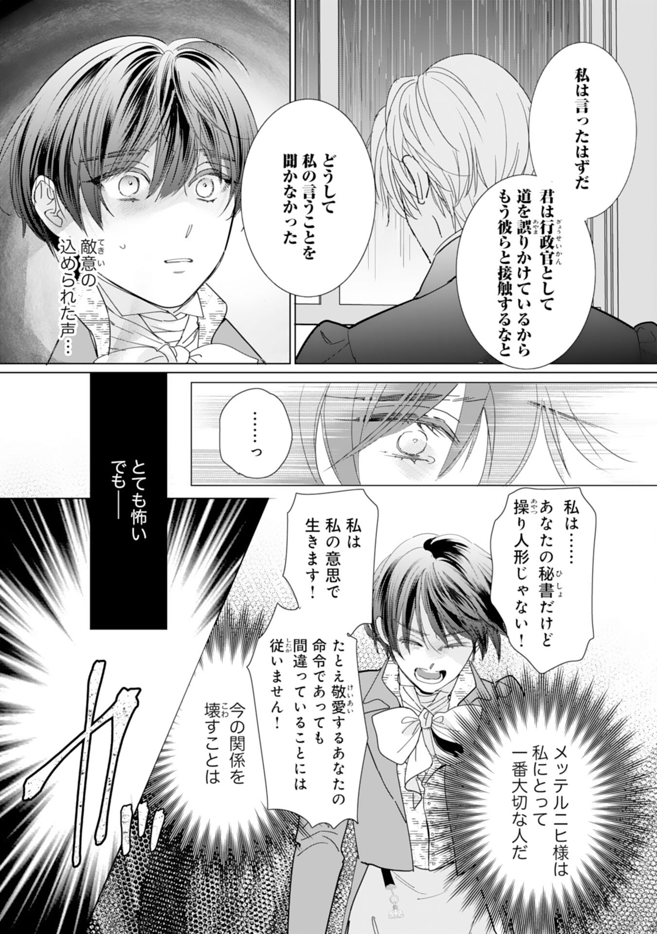 エリート宰相様に拾われたので、男装して秘書をすることになりました 第14話 - Page 17