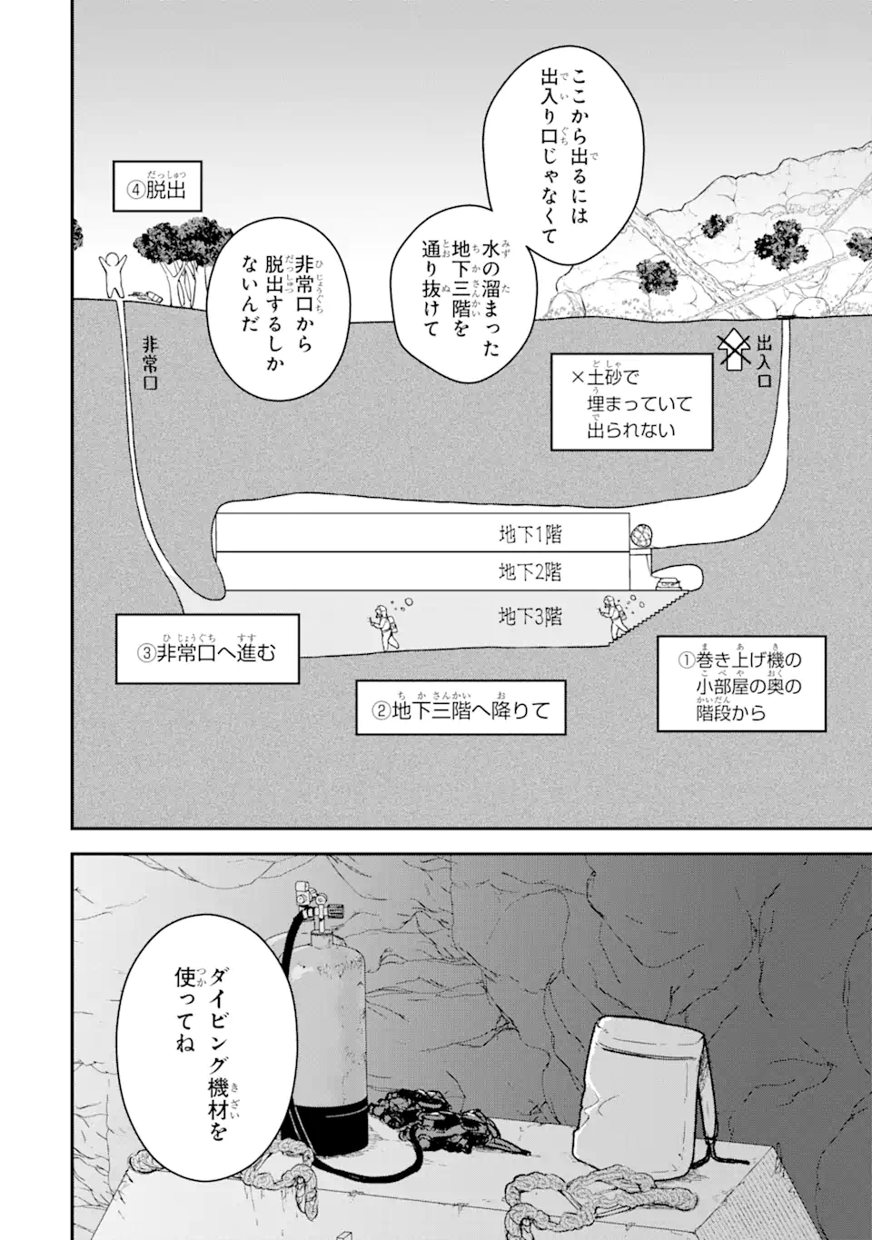 方舟～死ぬべきなのは誰か?～ 第14.2話 - Page 1