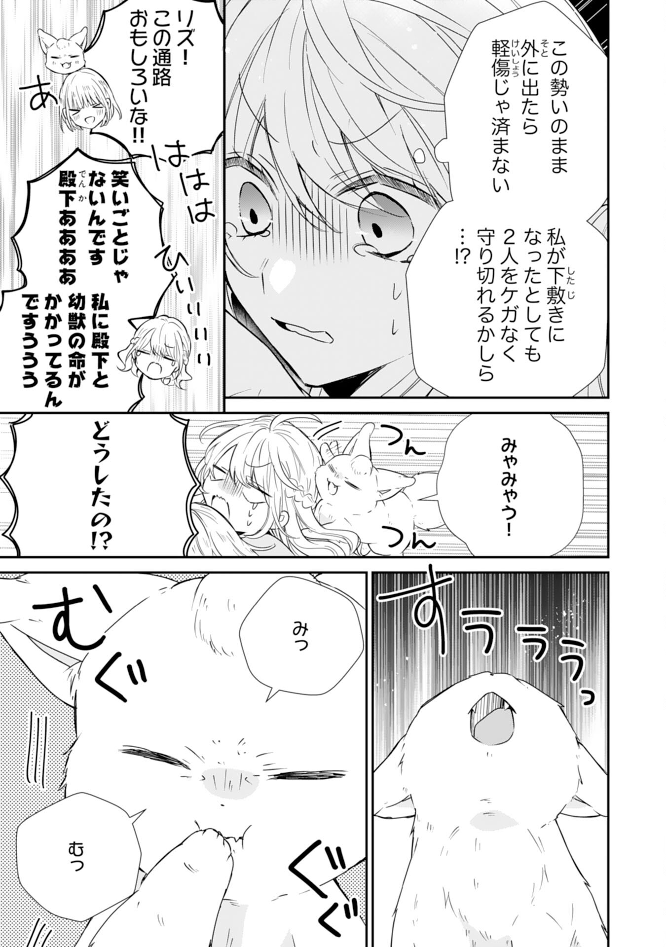 平凡な私の獣騎士団もふもふライフ 第26話 - Page 3