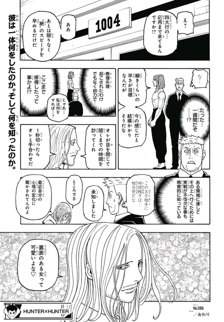 ハンター×ハンター 第386話 - Page 19