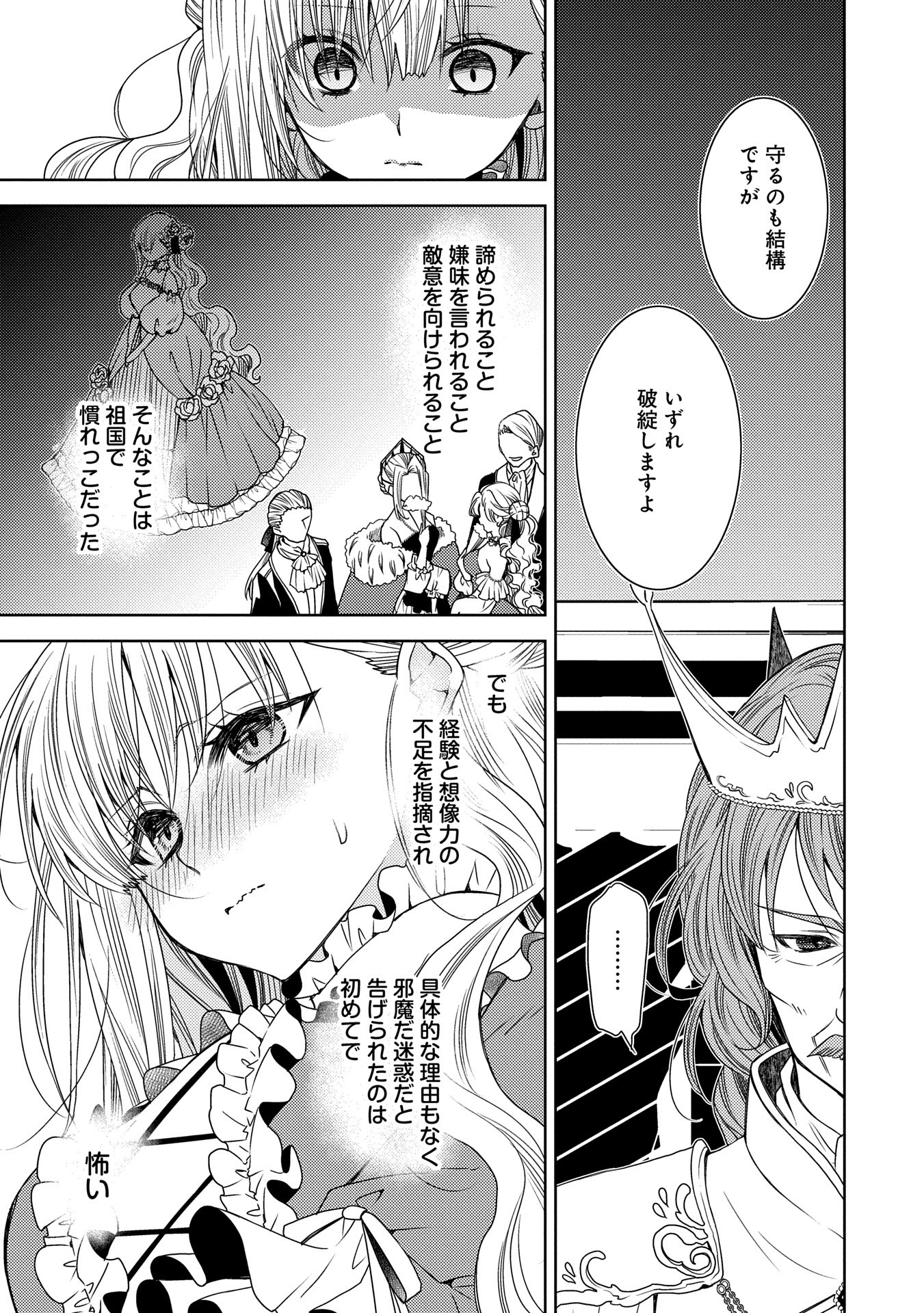 生贄第二皇女の困惑　～人質の姫君、敵国で知の才媛として大歓迎を受ける～ 第26話 - Page 7