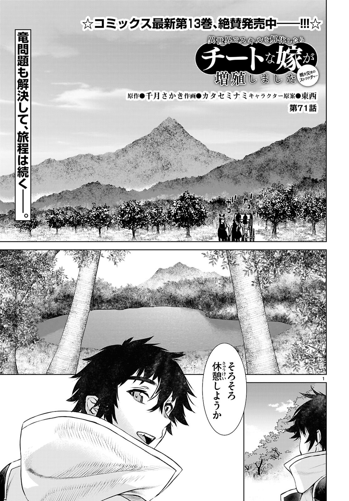 異世界でスキルを解体したらチートな嫁が増殖しました 第71話 - Page 1