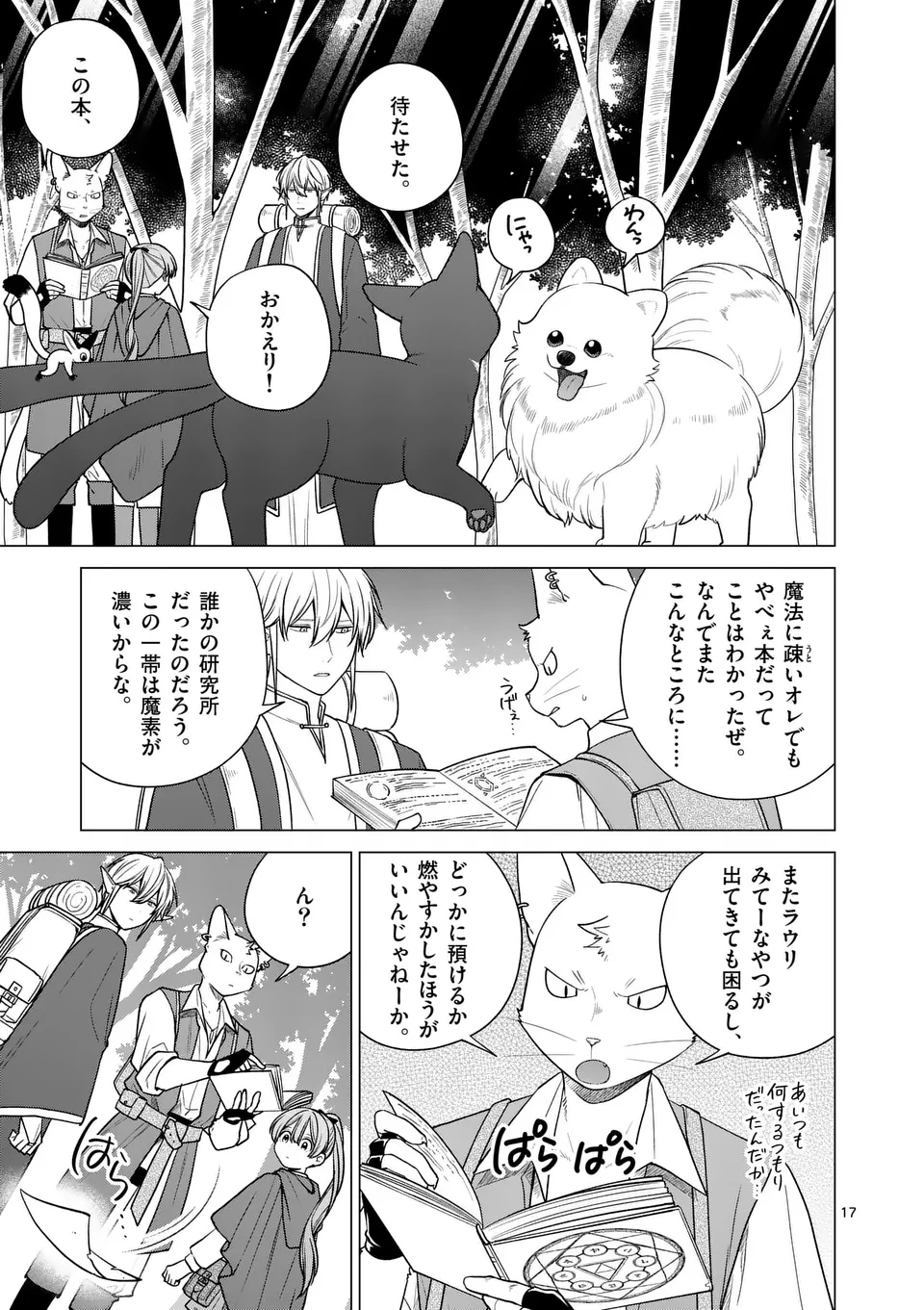 異世界ポメラニアンと虹のもふもふ旅 第20話 - Page 17