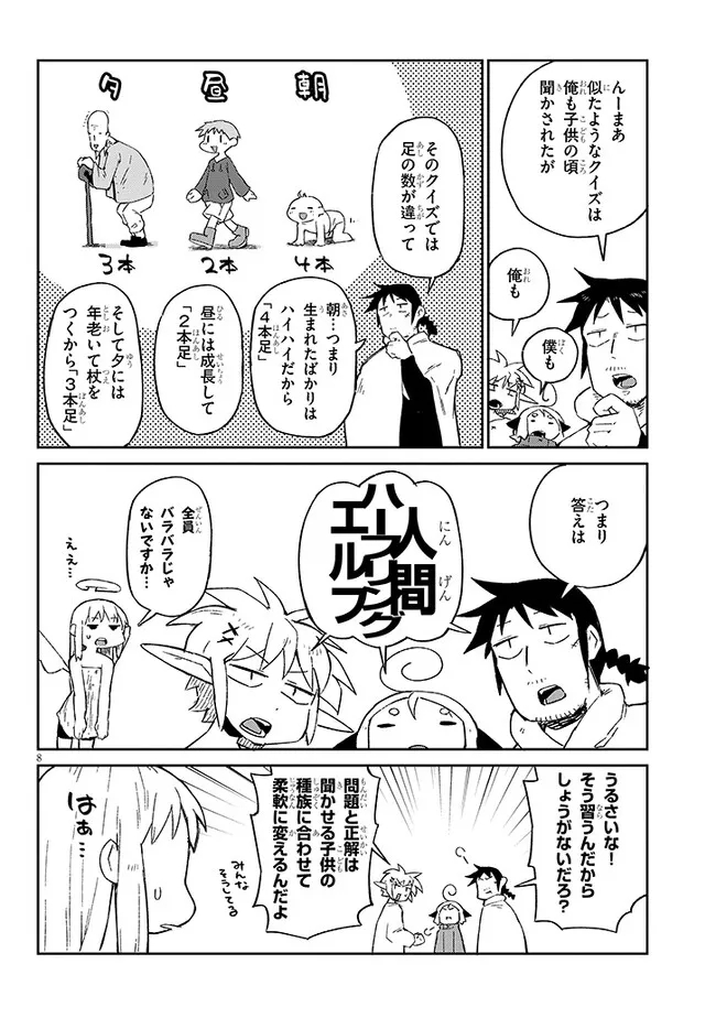 異種族レビュアーズ 第67話 - Page 8