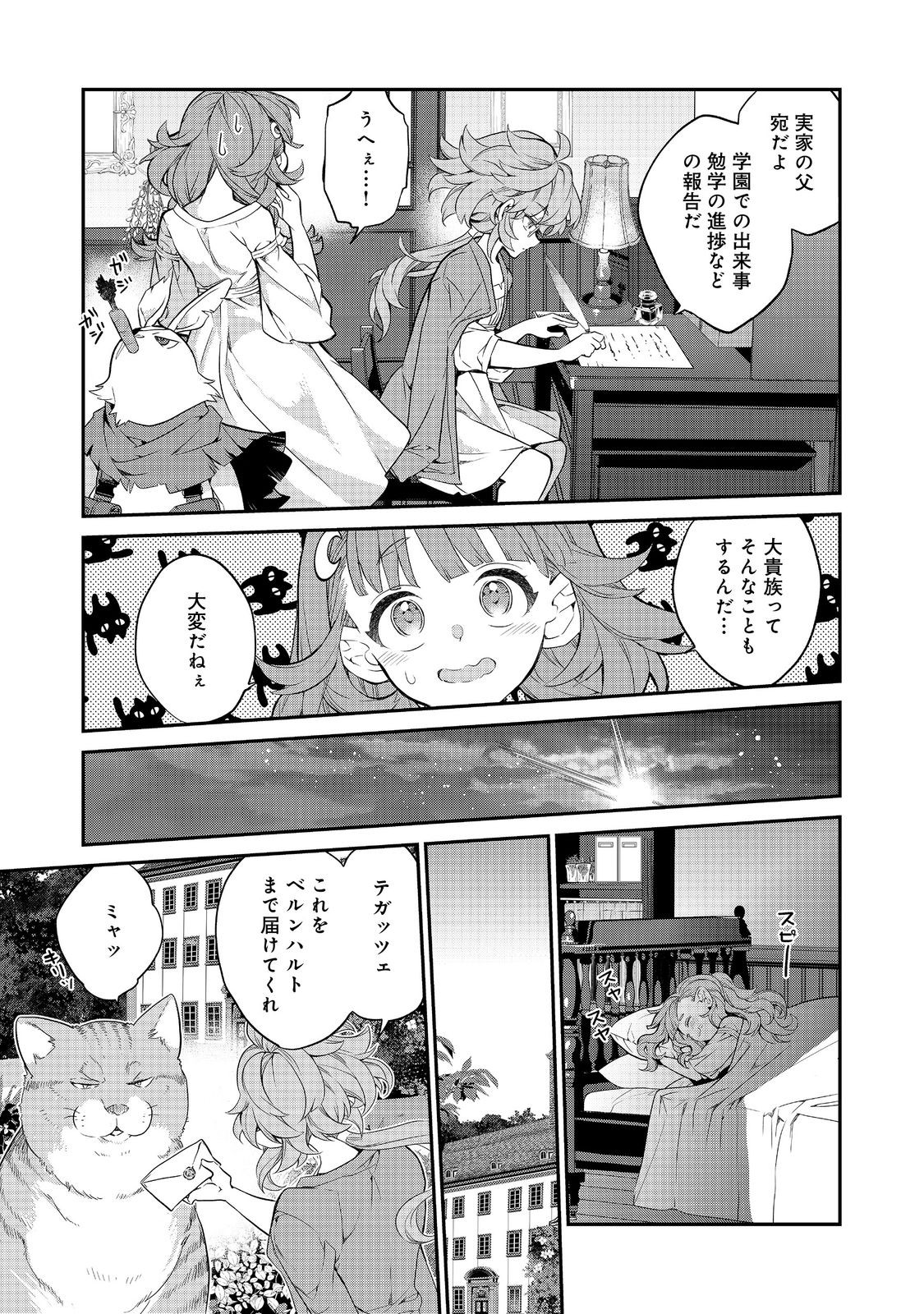 欠けた月のメルセデス 第17.1話 - Page 9