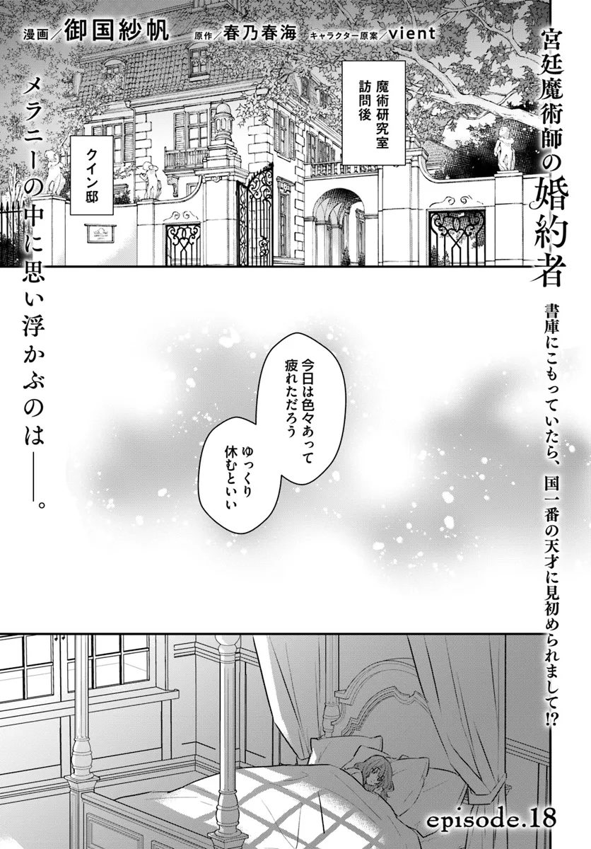 宮廷魔術師の婚約者 第18.1話 - Page 1