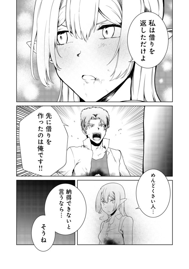 無人島でエルフと共同生活@COMIC 第18話 - Page 8