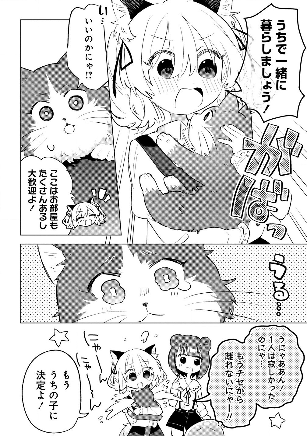 猫耳少女は森でスローライフを送りたい ～もふもふは所望しましたが、聖女とか王子様とかは注文外です～ 第5.2話 - Page 12