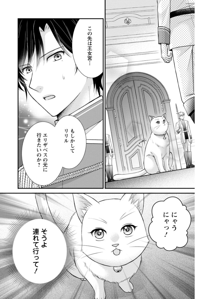 呪いで猫にされた悪女、王太子に拾われる。 第6.3話 - Page 11