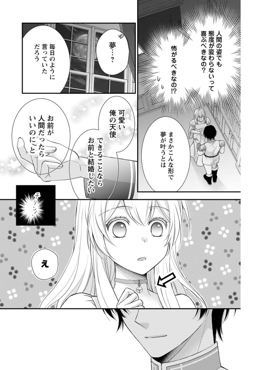 呪いで猫にされた悪女、王太子に拾われる。 第8.2話 - Page 2