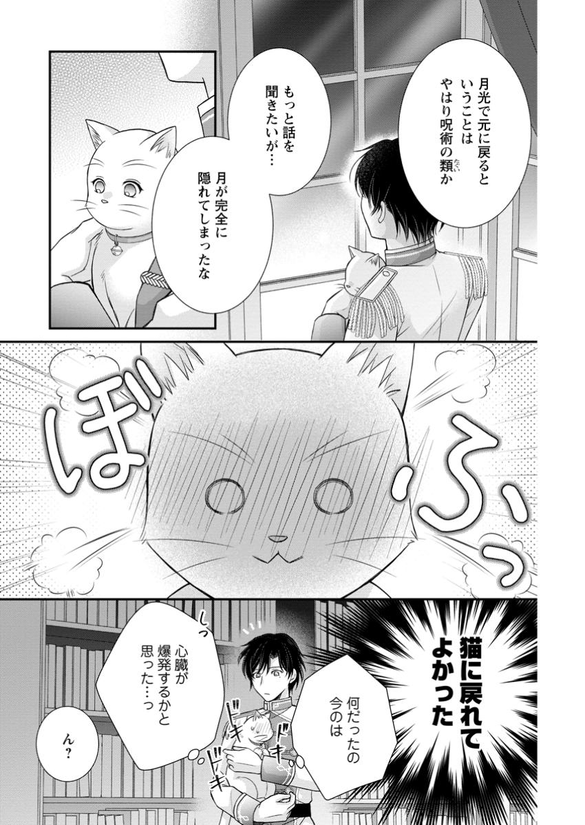 呪いで猫にされた悪女、王太子に拾われる。 第8.2話 - Page 8