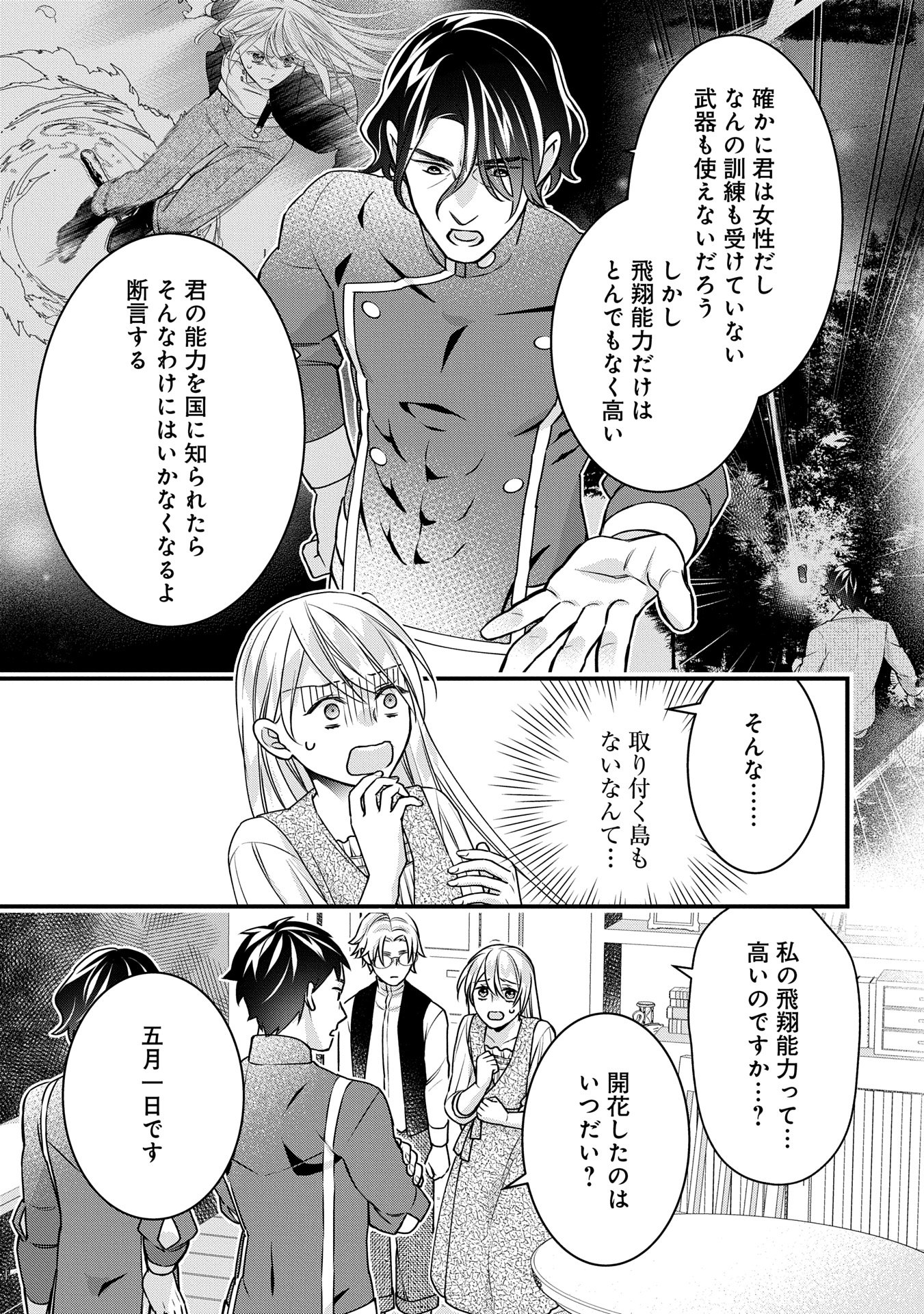 王空騎士団と救国の少女～空を飛ぶ少女アイリスの物語～ 第7話 - Page 29