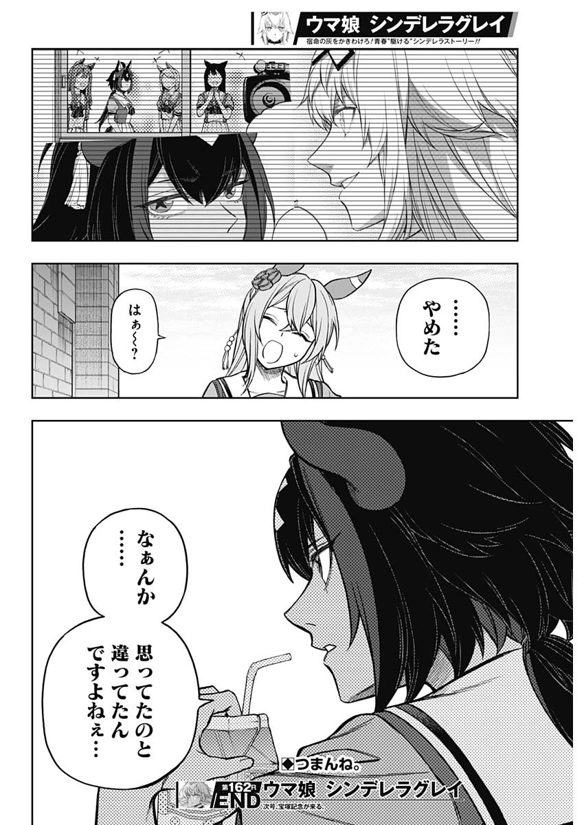 ウマ娘シンデレラグレイ 第162話 - Page 20